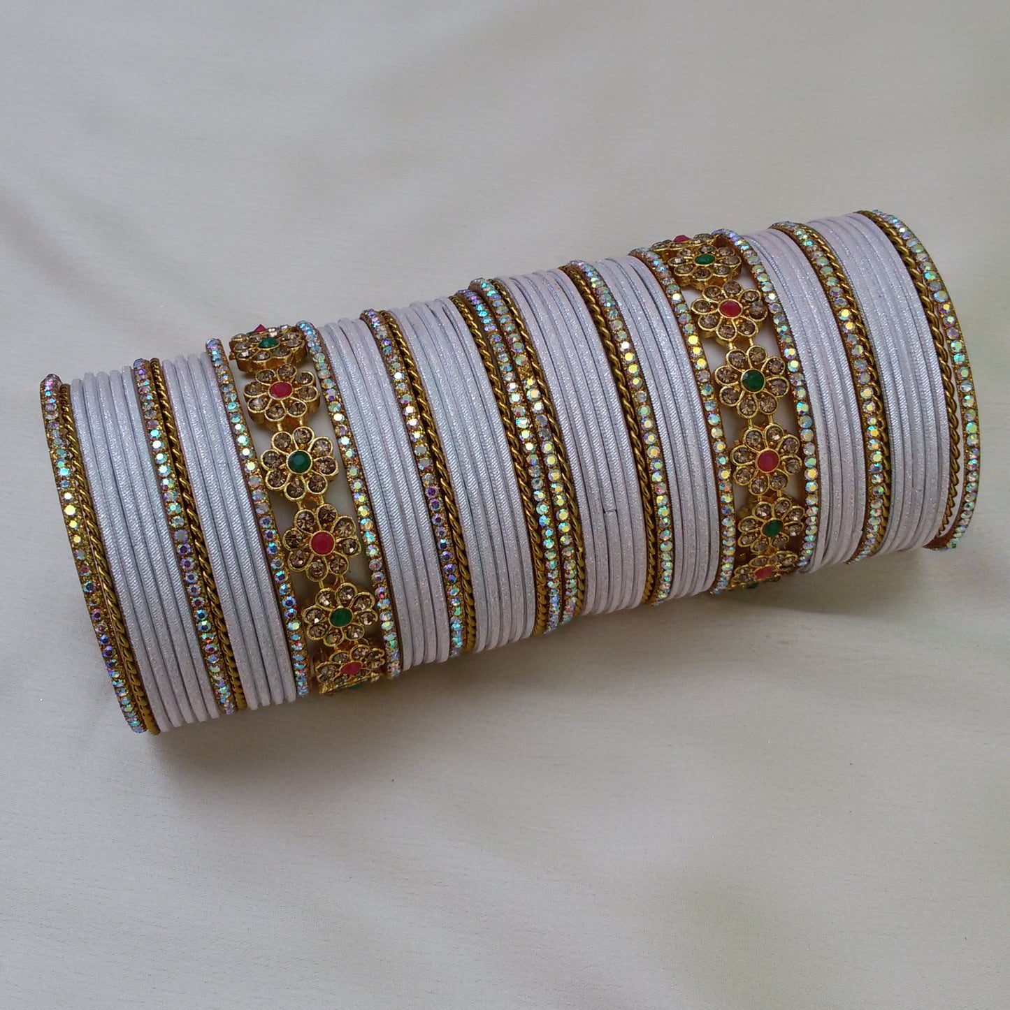 Sushma pastel pink Bridal set