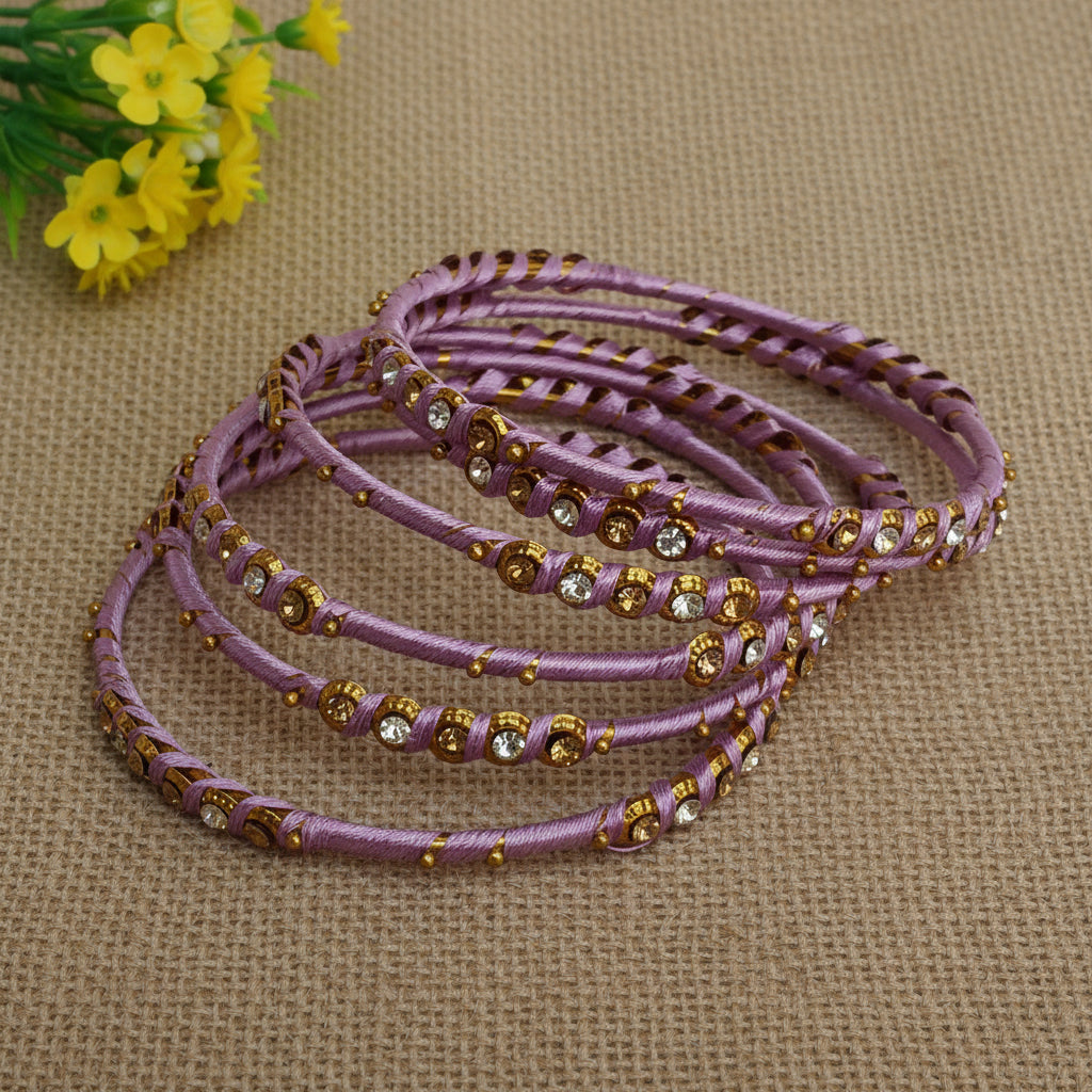 Lavender arha bangles