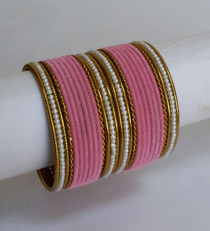 Velvet bangles set