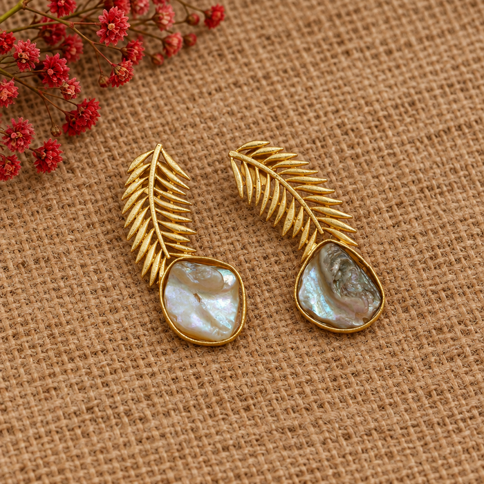 Heera Pearl earrings