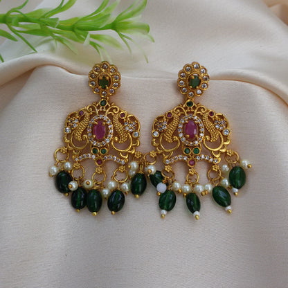 Sadah gold plated earrings