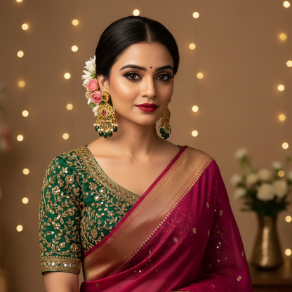 Sadah gold plated earrings