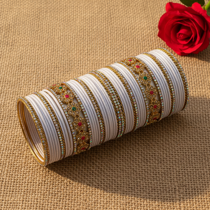 Sushma pastel pink Bridal set