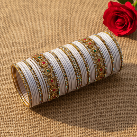 Sushma pastel pink Bridal set