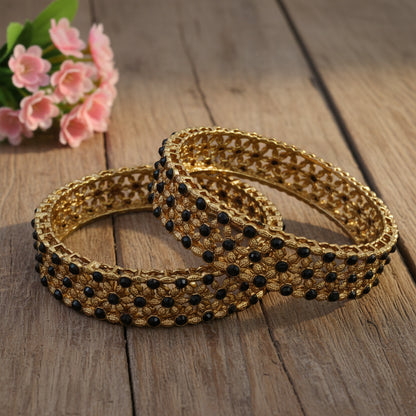 Black kada bangles
