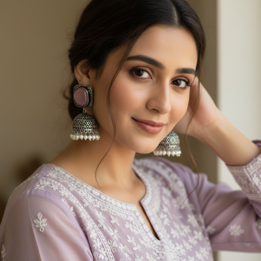 Adah Jhumka earrings