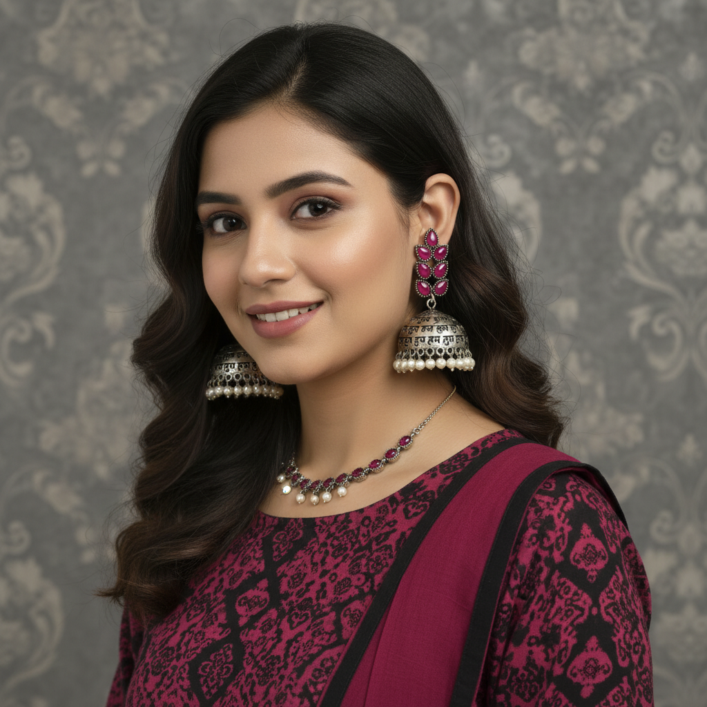Isabella Jhumki earrings