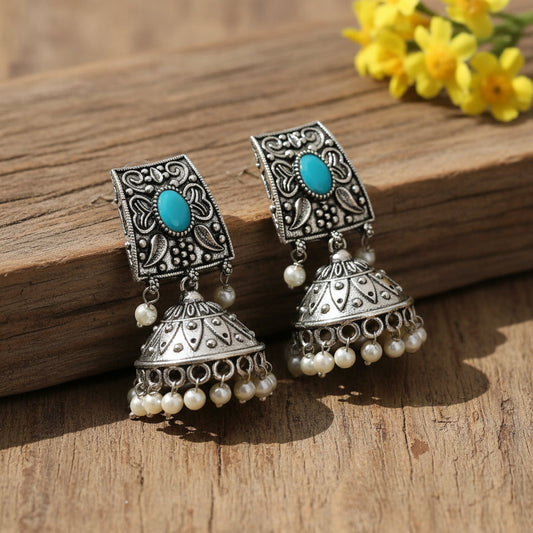 Meera Jhumki earrings